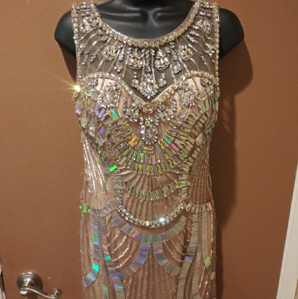 Va Va Voom Prom Ball Formal Dress Size Medium AsIs